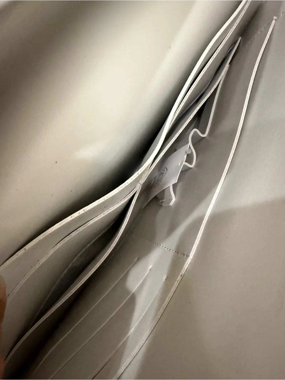 Glass Ladder & Co. Megan Cloud Gray Portfolio Clutch Envelope Organizer